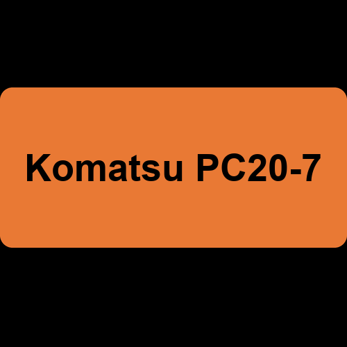 Komatsu PC20-7